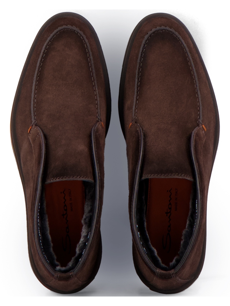 Santoni MGDT17823SMOAGEX T50 DARK BROWN