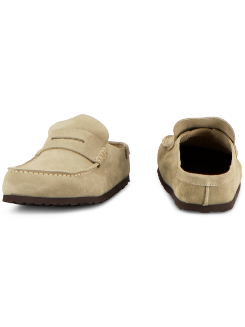 Birkenstock NAPLES WRAPPED SUEDE LEATHER-Z26 TAUPE foto 3