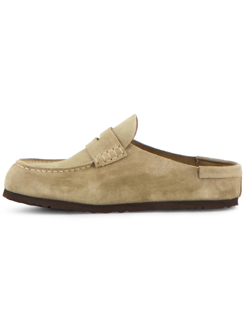 Birkenstock NAPLES WRAPPED SUEDE LEATHER-Z26 TAUPE foto 5