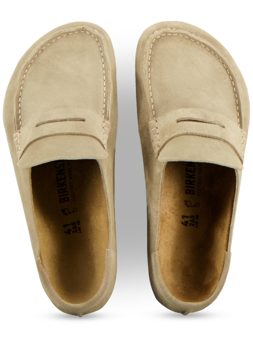 Birkenstock NAPLES WRAPPED SUEDE LEATHER-Z26 TAUPE foto 7