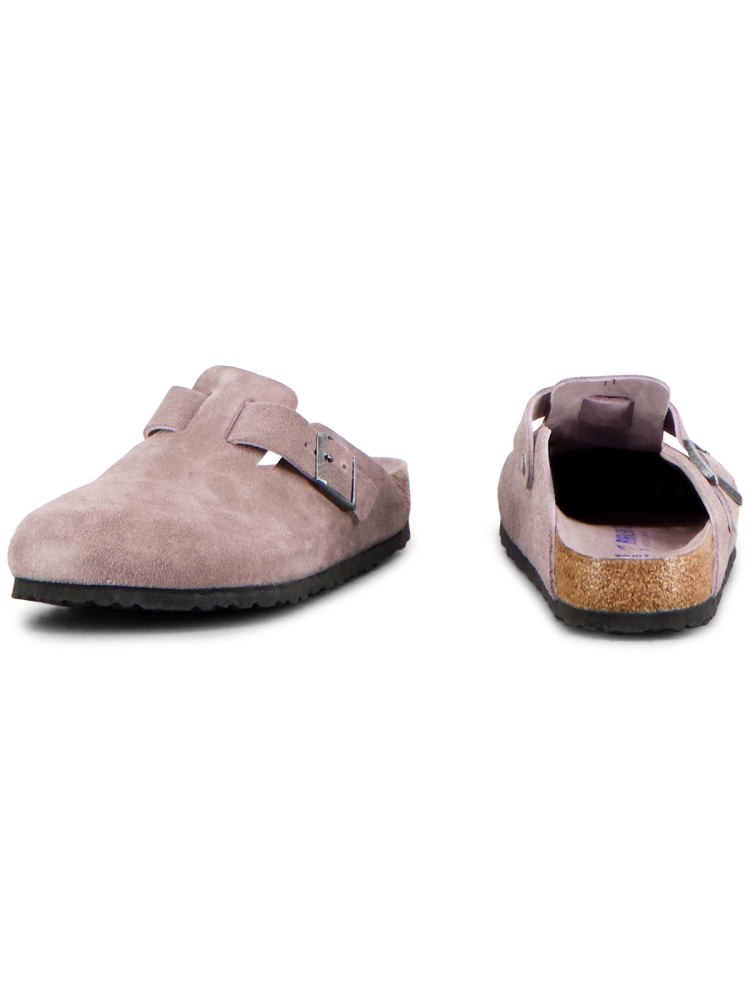 Birkenstock BOSTON BS SUEDE LEATHER REGULAR FADED PURPLE TONAL FB