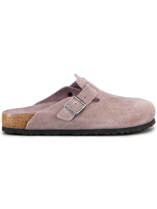 Birkenstock BOSTON BS SUEDE LEATHER REGULAR FADED PURPLE TONAL FB foto 4