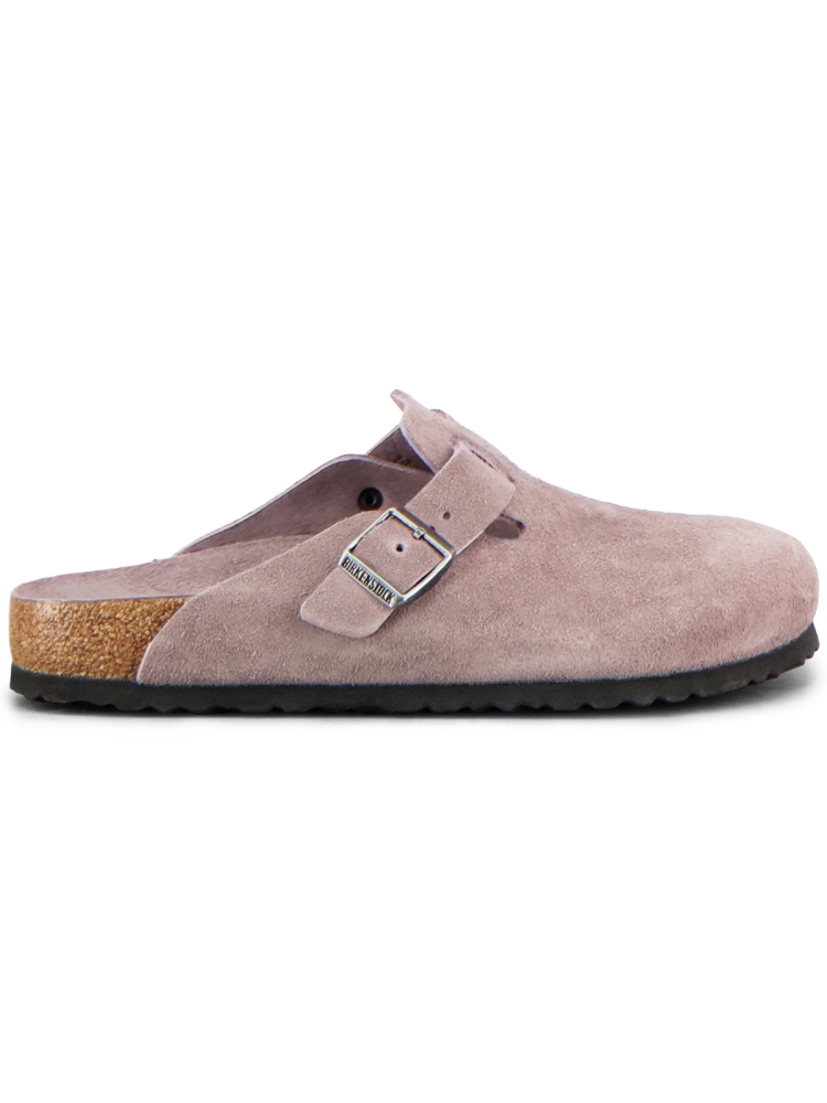 Birkenstock BOSTON BS SUEDE LEATHER REGULAR FADED PURPLE TONAL FB