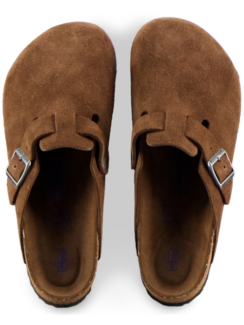 Birkenstock BOSTON BS SUEDE LEATHER REGULAR CARAFE TONAL FB foto 7