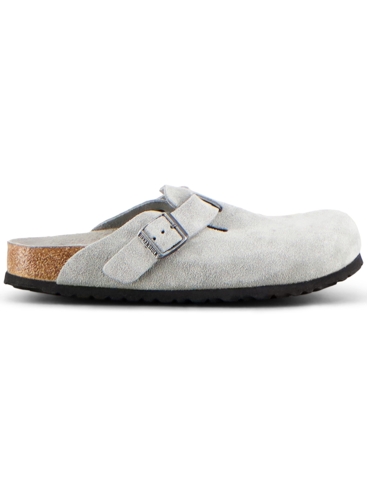 Birkenstock BOSTON BS SUEDE LEATHER NARROW PURE SAGE TONAL FB
