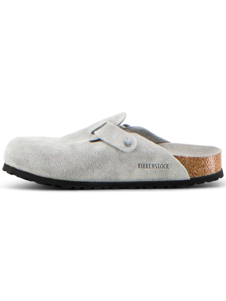 Birkenstock BOSTON BS SUEDE LEATHER NARROW PURE SAGE TONAL FB