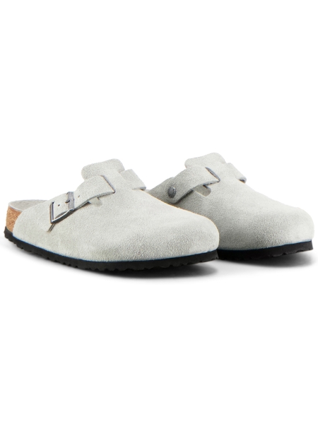 Birkenstock BOSTON BS SUEDE LEATHER REGULAR PURE SAGE TONAL FB