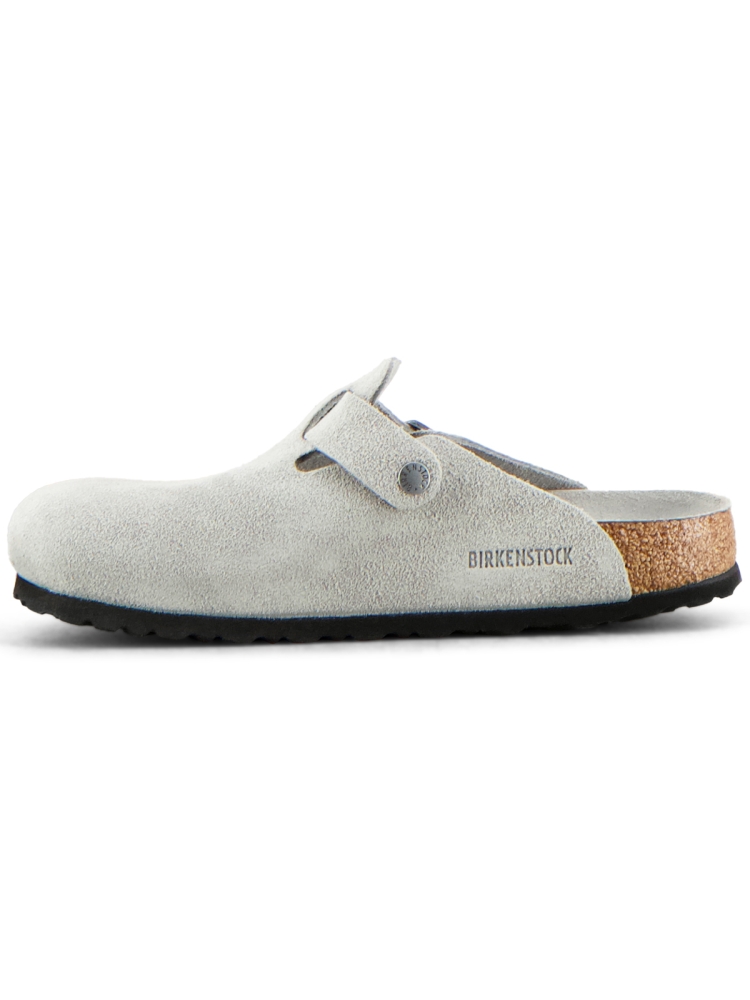 Birkenstock BOSTON BS SUEDE LEATHER REGULAR PURE SAGE TONAL FB
