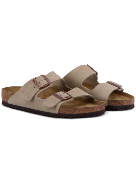 Birkenstock ARIZONA SOFT NATURAL TAUPE
