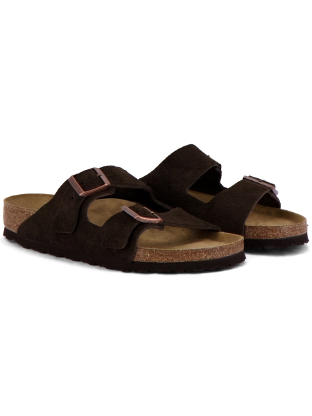 Birkenstock ARIZONA SOFT NATURAL MOCHA Birkenstock ARIZONA SOFT NATURAL MOCHA