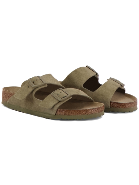 Birkenstock ARIZONA SOFT NATURAL FADED KHAKI