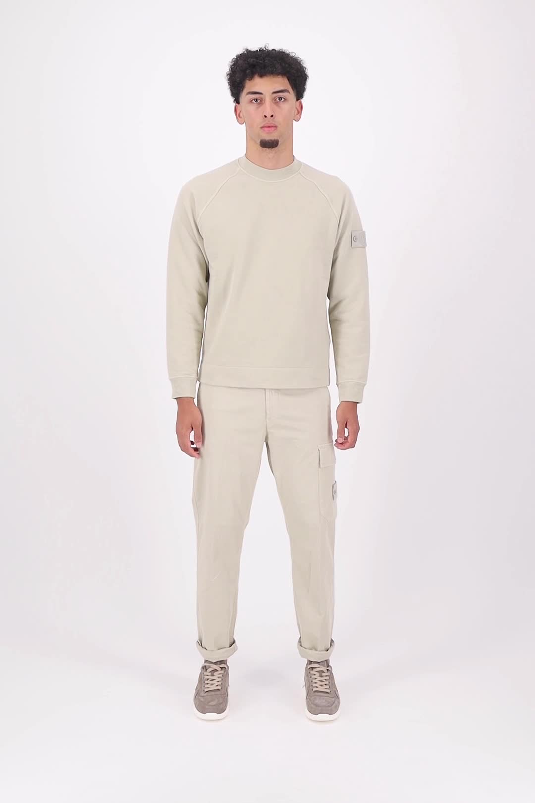 Stone Island 8115336F6 V0090 BEIGE video