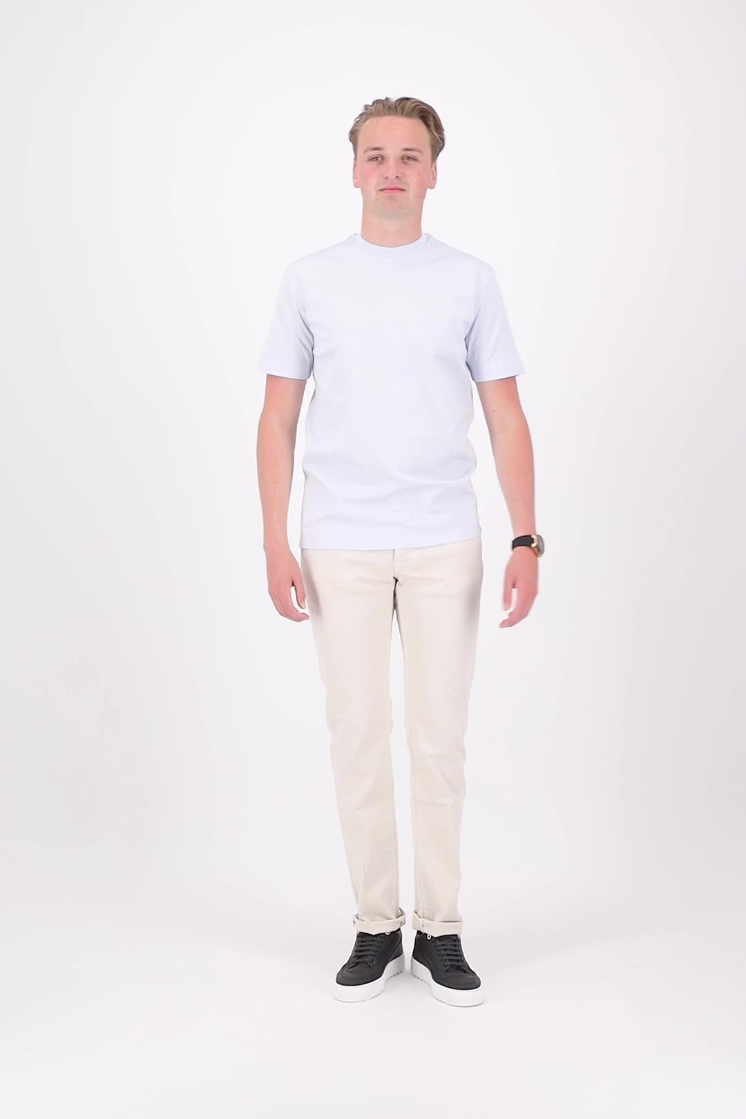 Valenza SUPIMA T-SHIRT 1001 60 ANGEL BLUE video