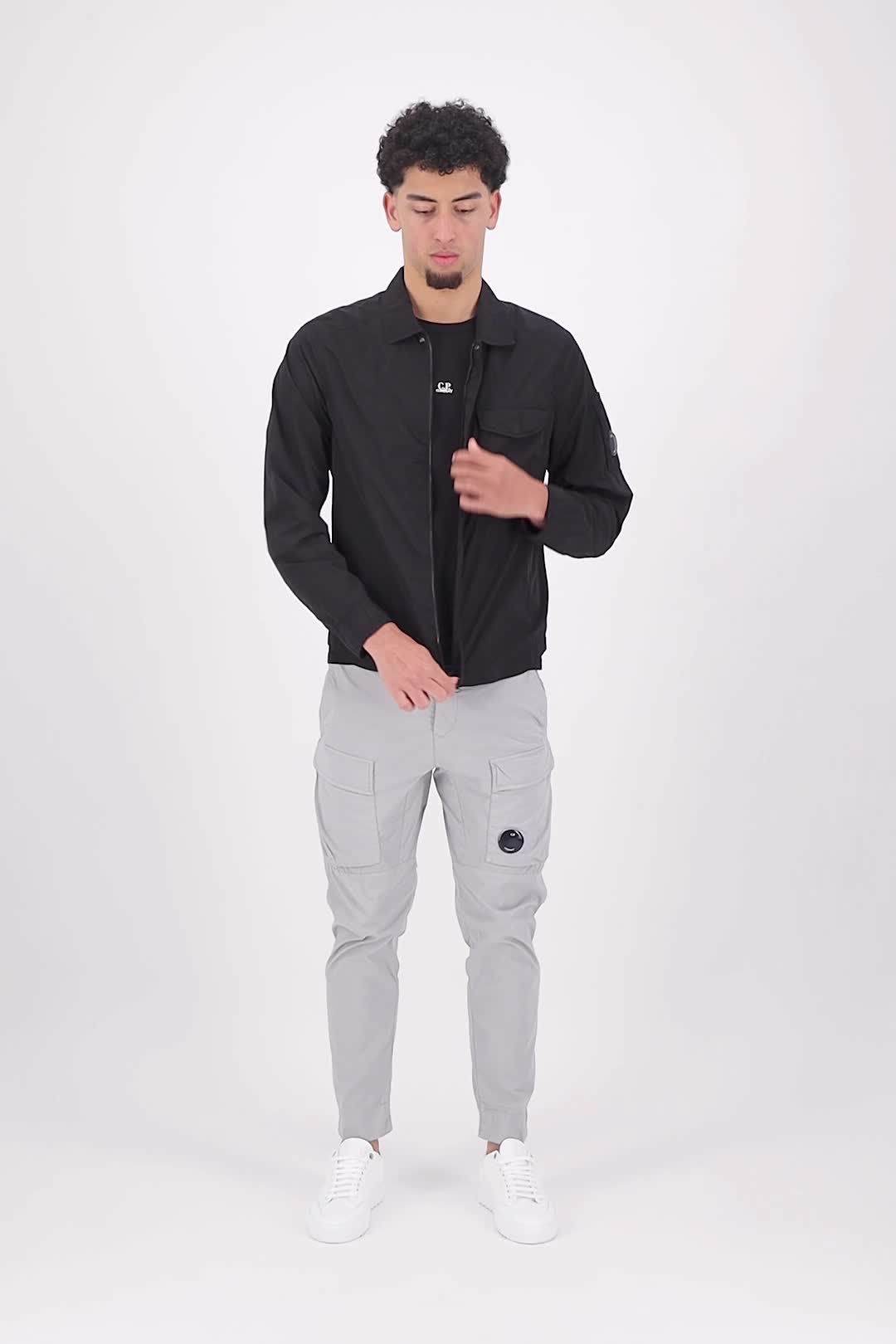 C.P. Company 16CMOS039A-005904G 999 BLACK video