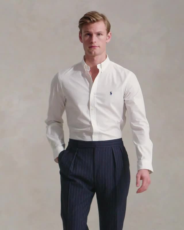 Polo Ralph Lauren  710-928254 ST 002 WHITE video