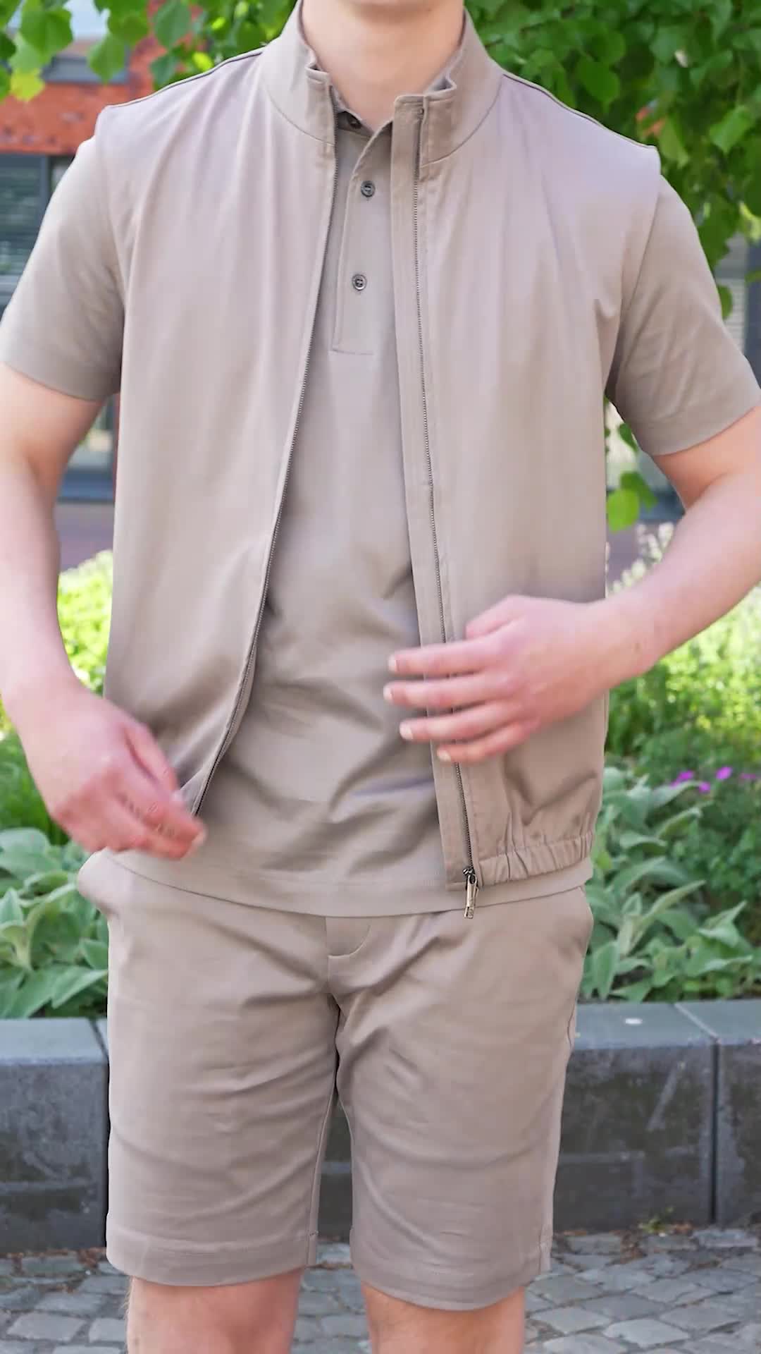 Valenza SUPIMA SHIRT 1048 68 LEAD GREY video