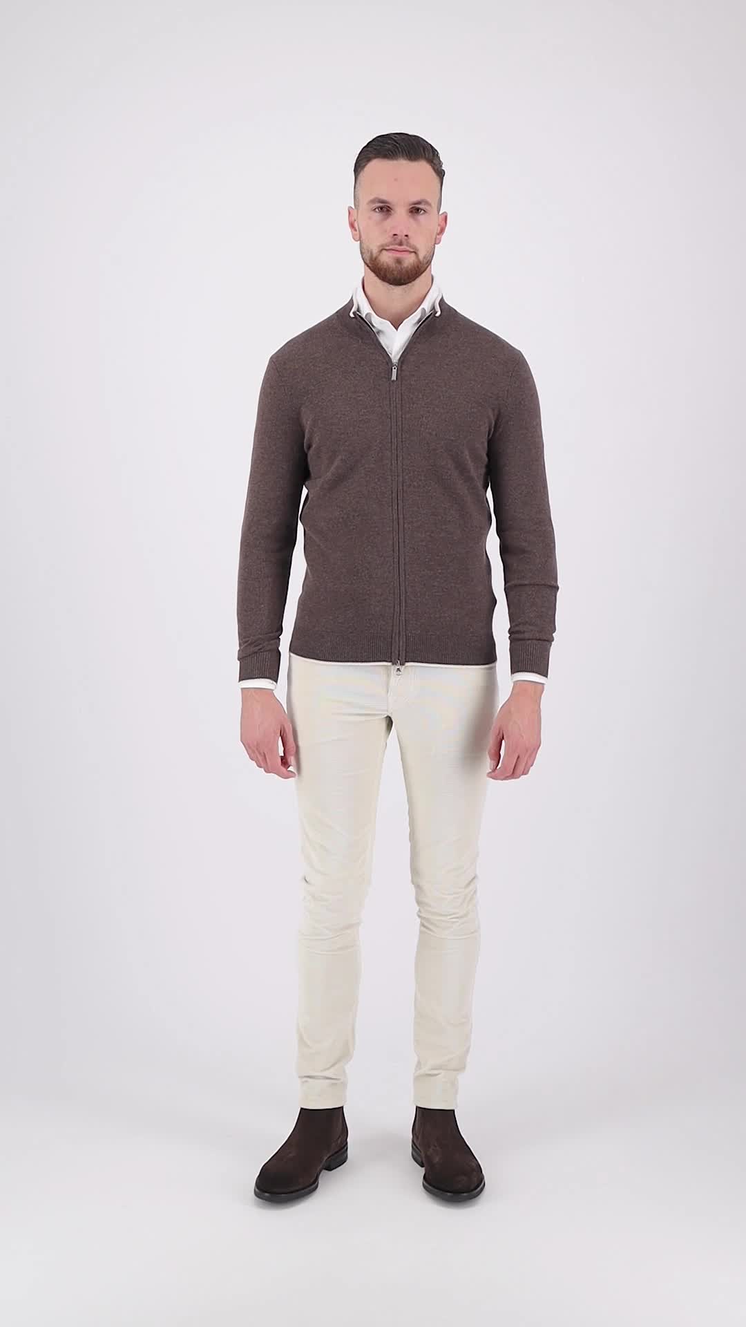 Valentoni TOM FULL ZIP TAKE COFFEE/PRISTINE video