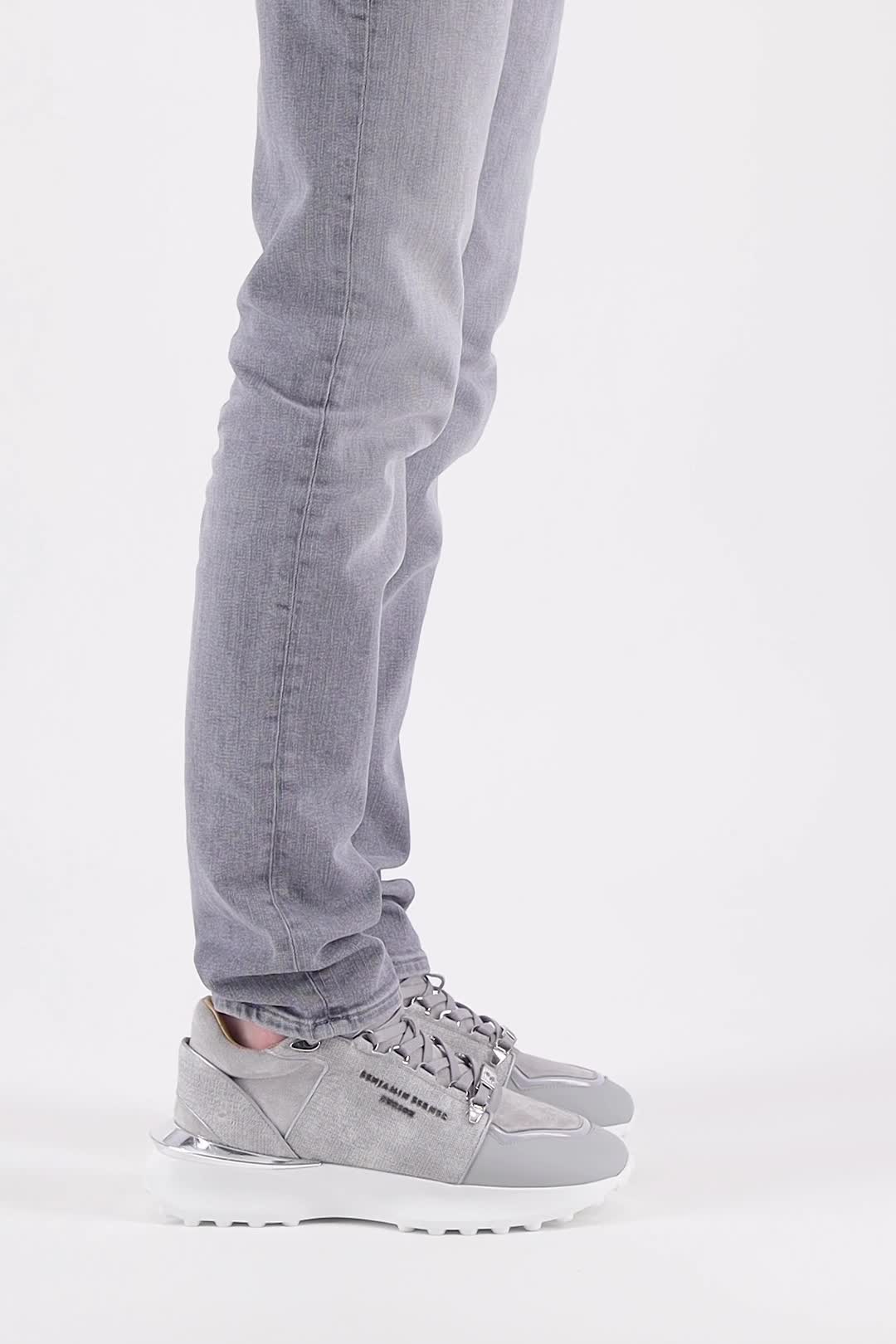 Benjamin Berner BNJ0181 SUEDE JEAN EFFECT ICE GREY video